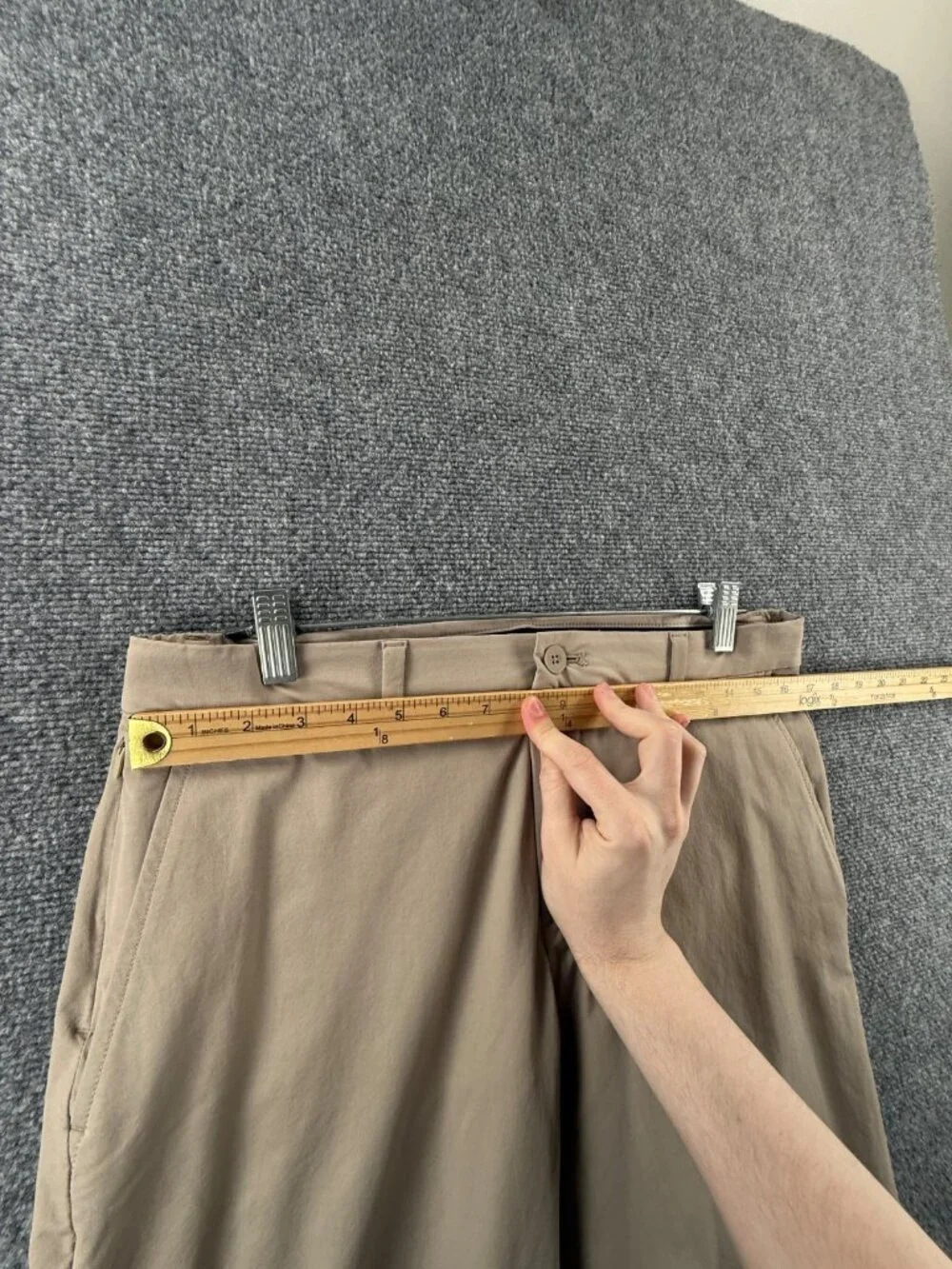 Vineyard Vines OTG Pants On The Go Beige Performance 32x32 Blend ACTL 33X32